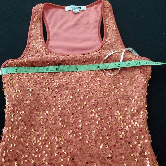 Sequin Racerback tank - Picture 3 of 6